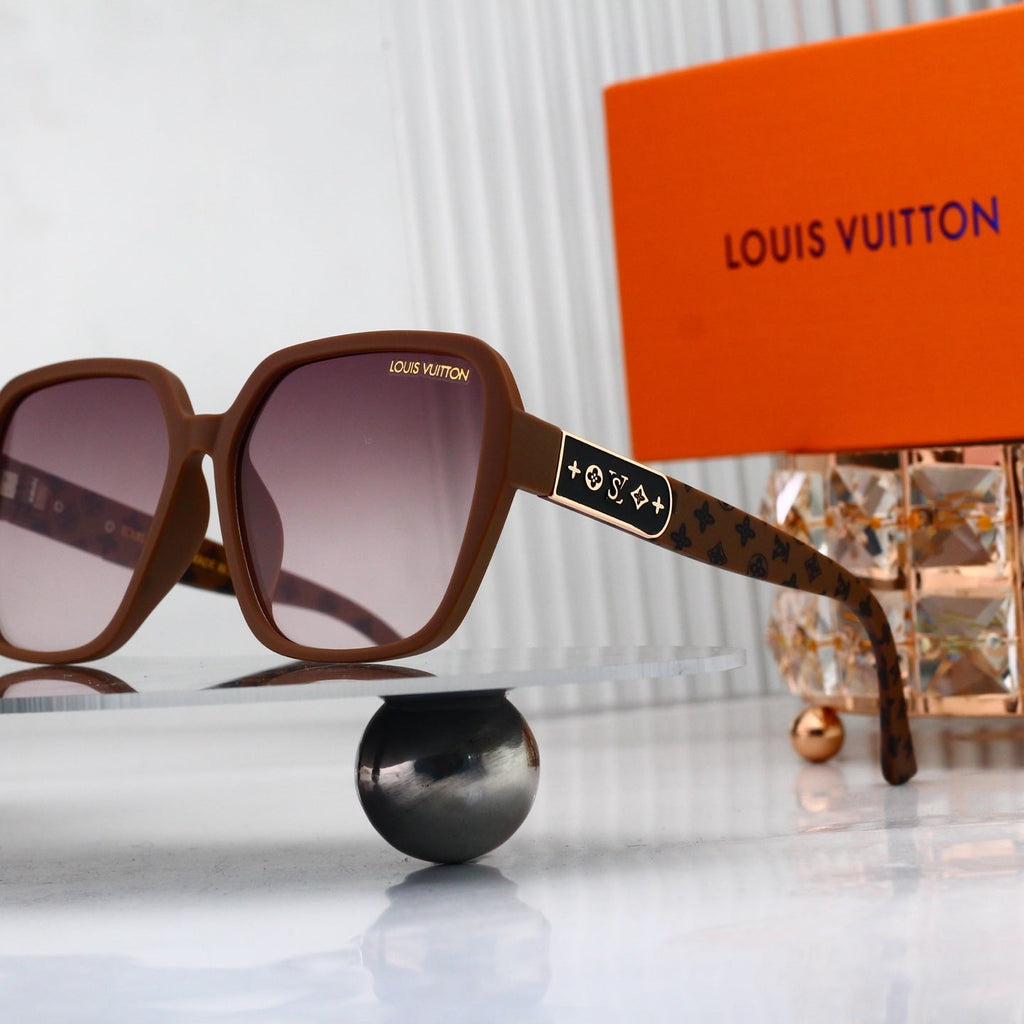 Louis vuitton Monogram Temples Oversized Sunglasses 4054 Butterfly